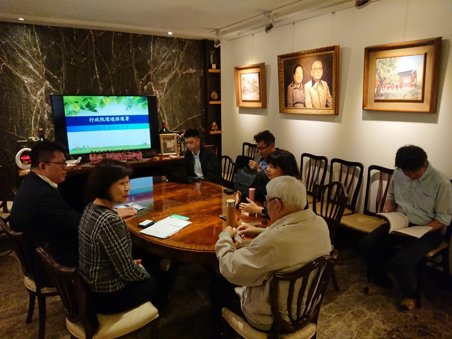 財團法人環境資源研究發展基金會前來拜訪旺台基金會旺台基金會